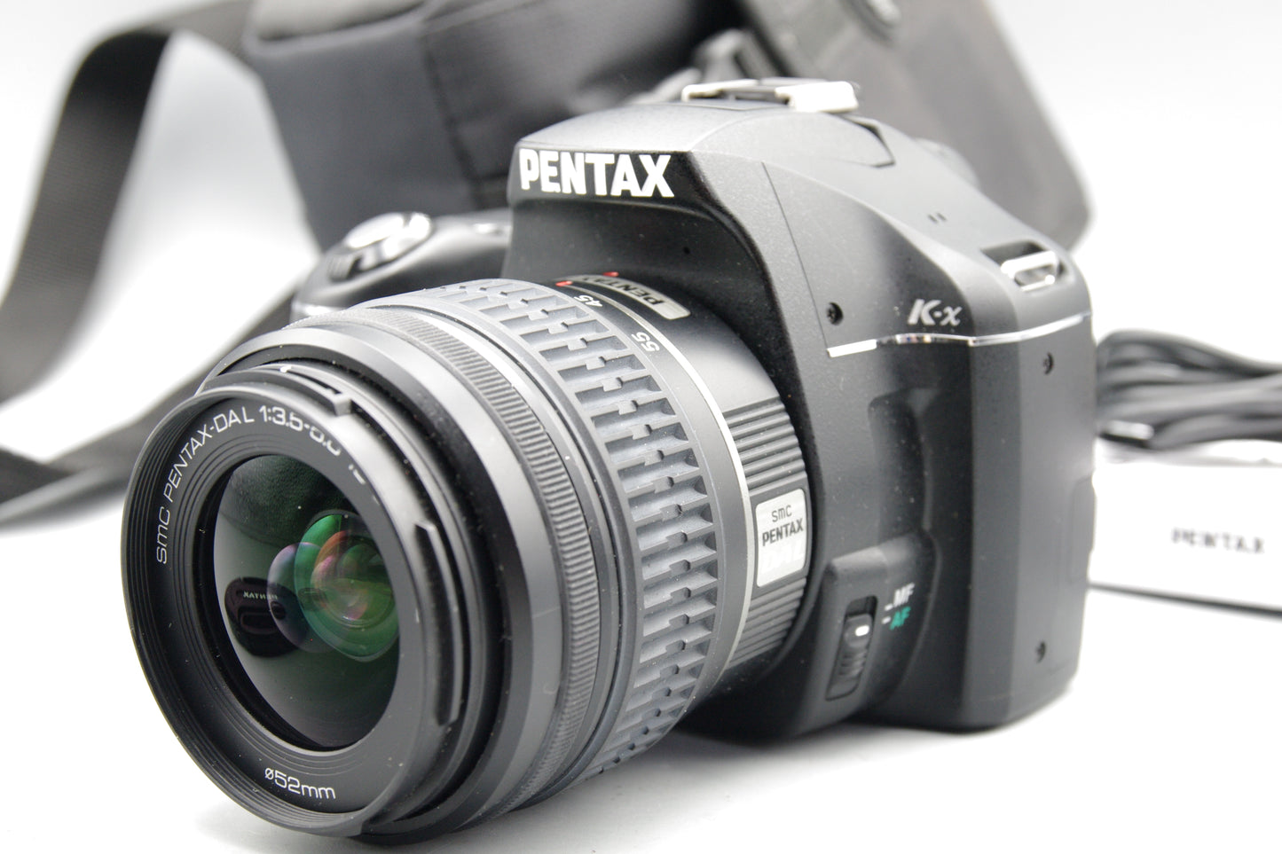 Pentax K‑x DSLR + 18–55mm AL Lens – Mint – SC 1616 – Lowepro Case &amp; Manual