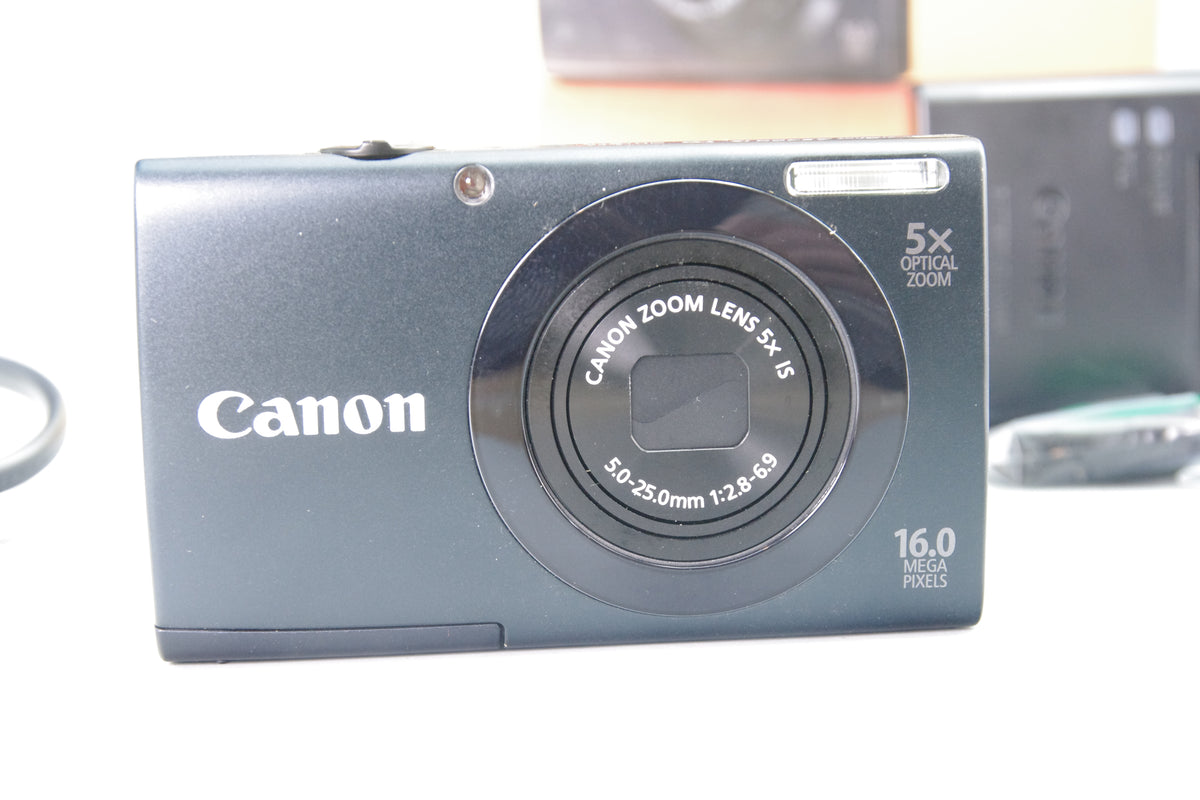 Canon PowerShot A3400 IS 16MP Digital Camera – Mint Boxed Condition