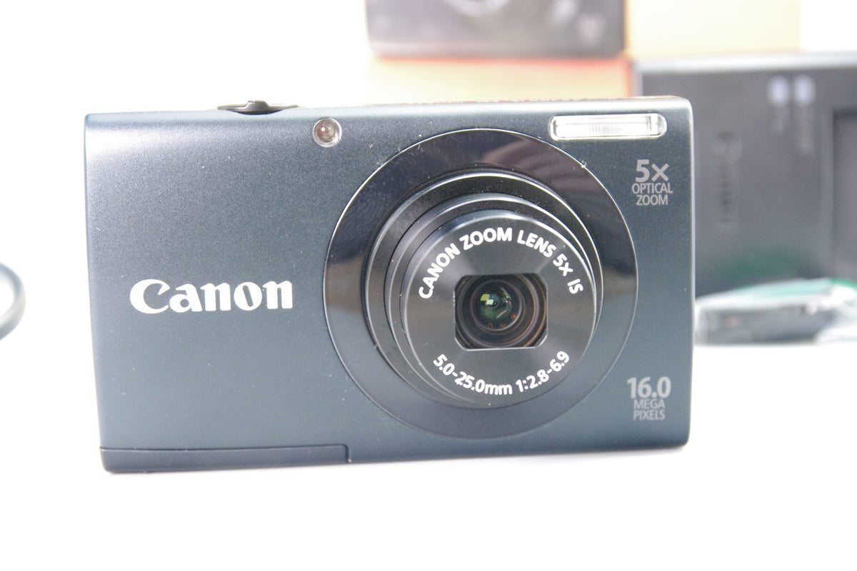 Canon PowerShot A3400 IS 16MP Digital Camera – Mint Boxed Condition