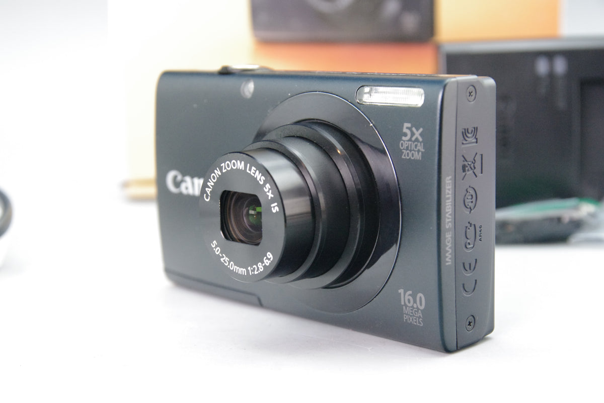Canon PowerShot A3400 IS 16MP Digital Camera – Mint Boxed Condition