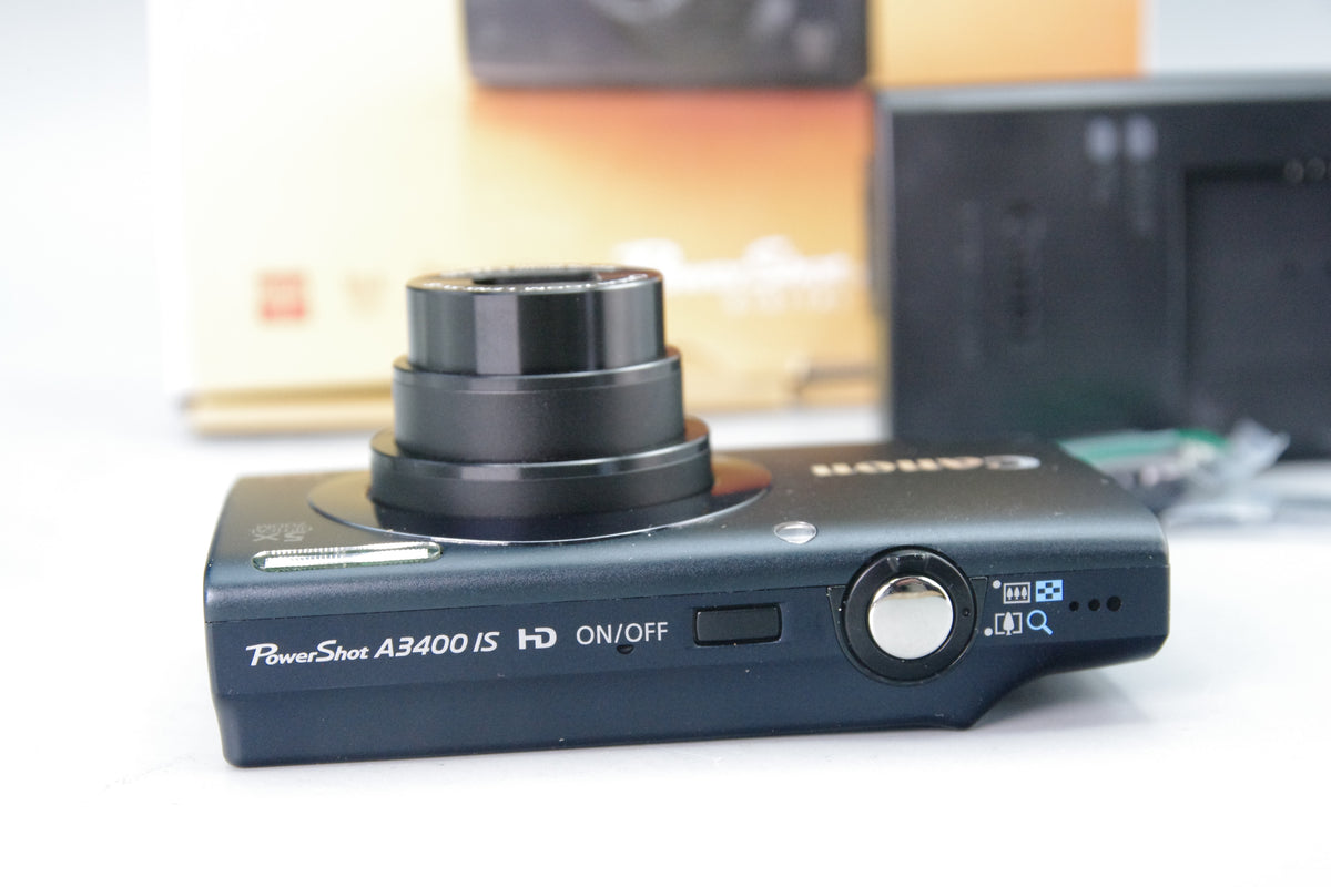 Canon PowerShot A3400 IS 16MP Digital Camera – Mint Boxed Condition