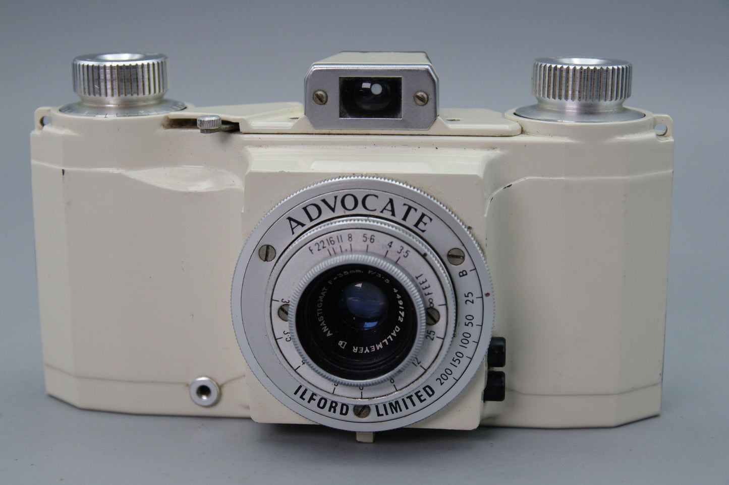 Ilford Advocate Series II 35mm Film Camera Dallmeyer 35mm f3.5 Lens VGC