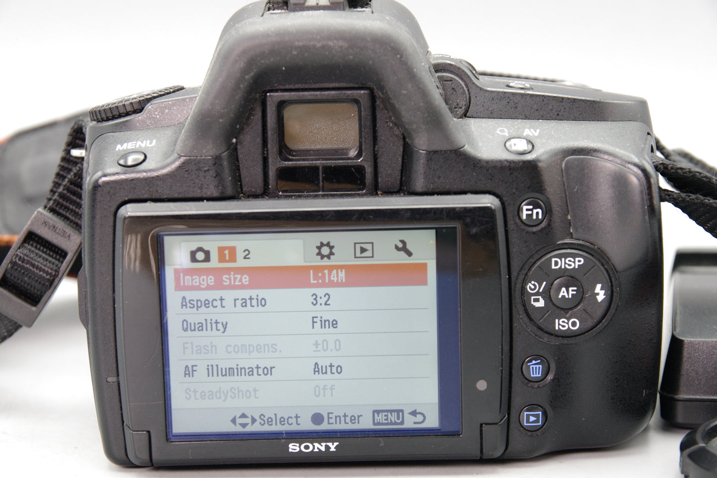 Sony Alpha A390 DSLR with 18–55mm Lens and Charger – Very Good – SC 4956