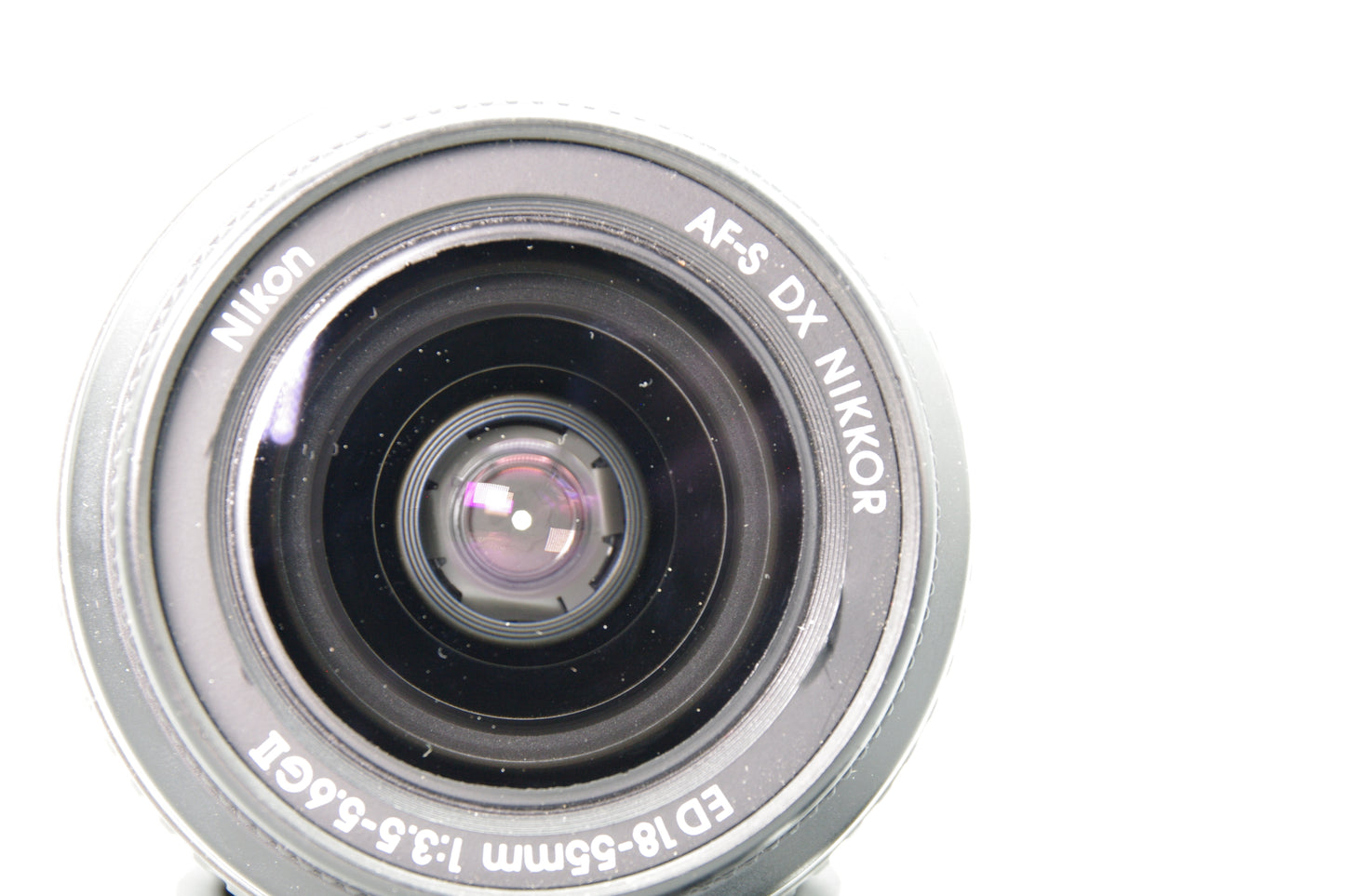Nikon AF‑S DX 18–55mm f/3.5–5.6G II Lens – Compact Zoom with Caps – Very Good
