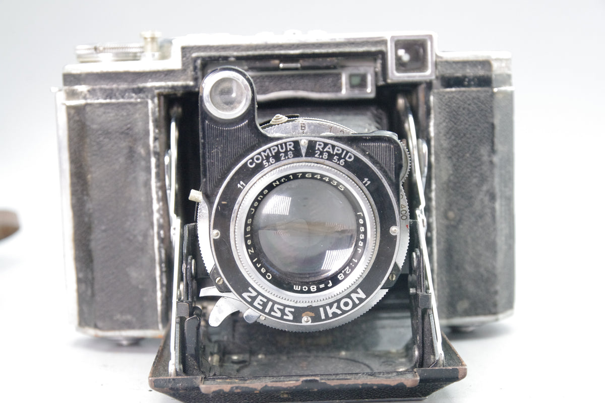 Zeiss Ikon Super Ikonta 530/16 – Tessar 8cm f/2.8 – Minor Edge Fungus – Working