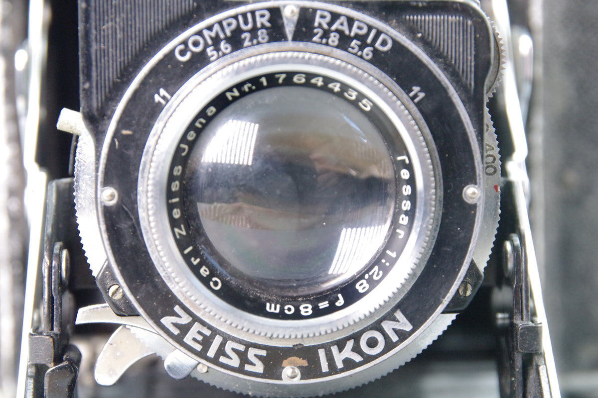 Zeiss Ikon Super Ikonta 530/16 – Tessar 8cm f/2.8 – Minor Edge Fungus – Working