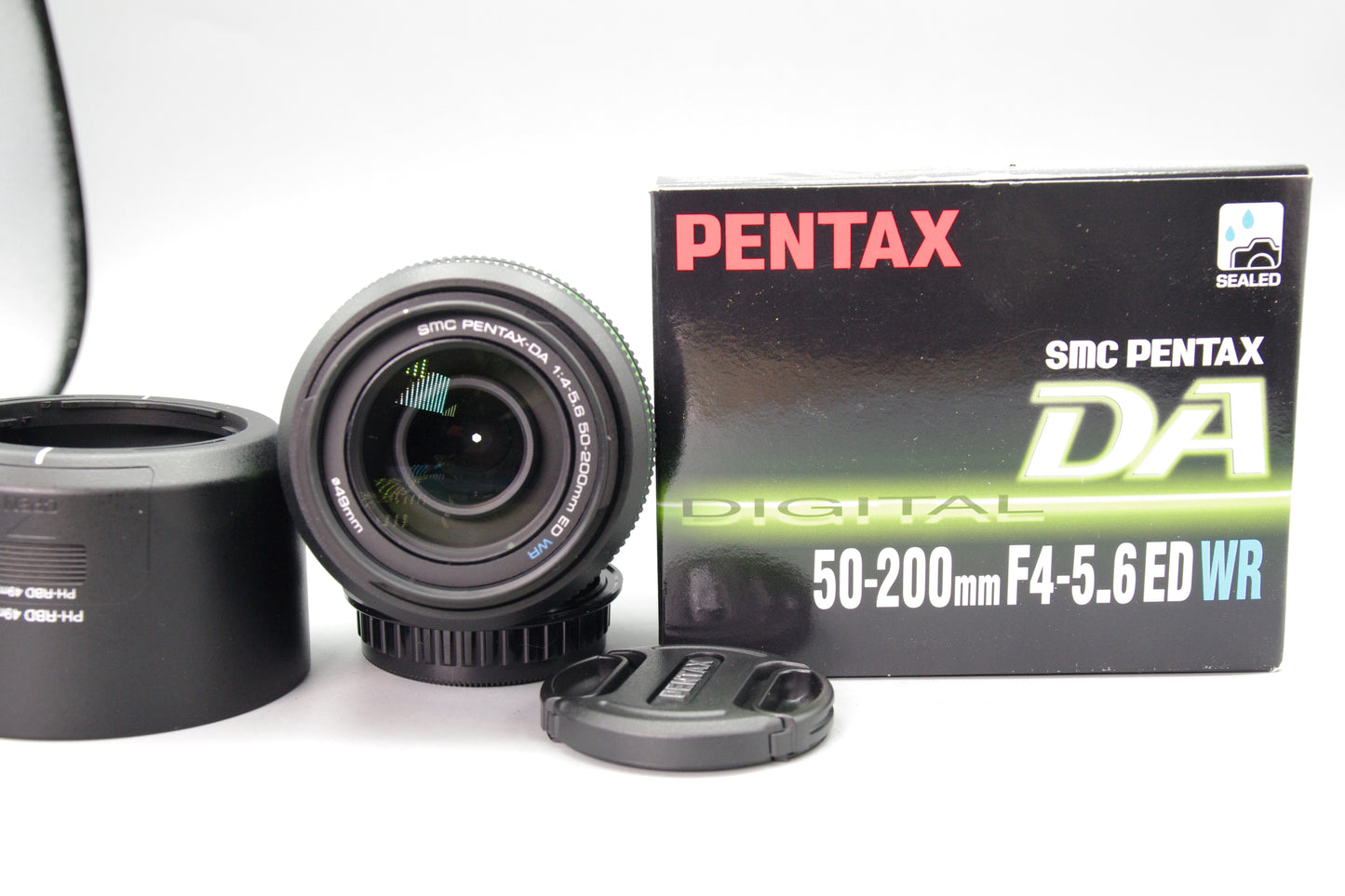 Pentax SMC DA 50–200mm f/4.5–5.6 AL WR Lens – Mint – Boxed – Weather‑Resistant