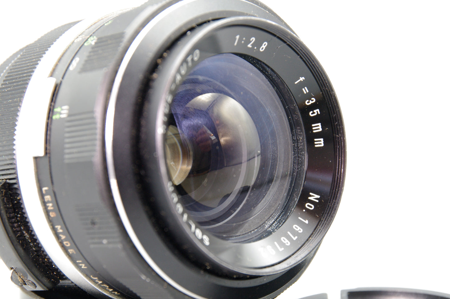 Soligor 35mm f/2.8 Lens – Miranda Mount – Excellent Condition – Vintage Wide‑Angle