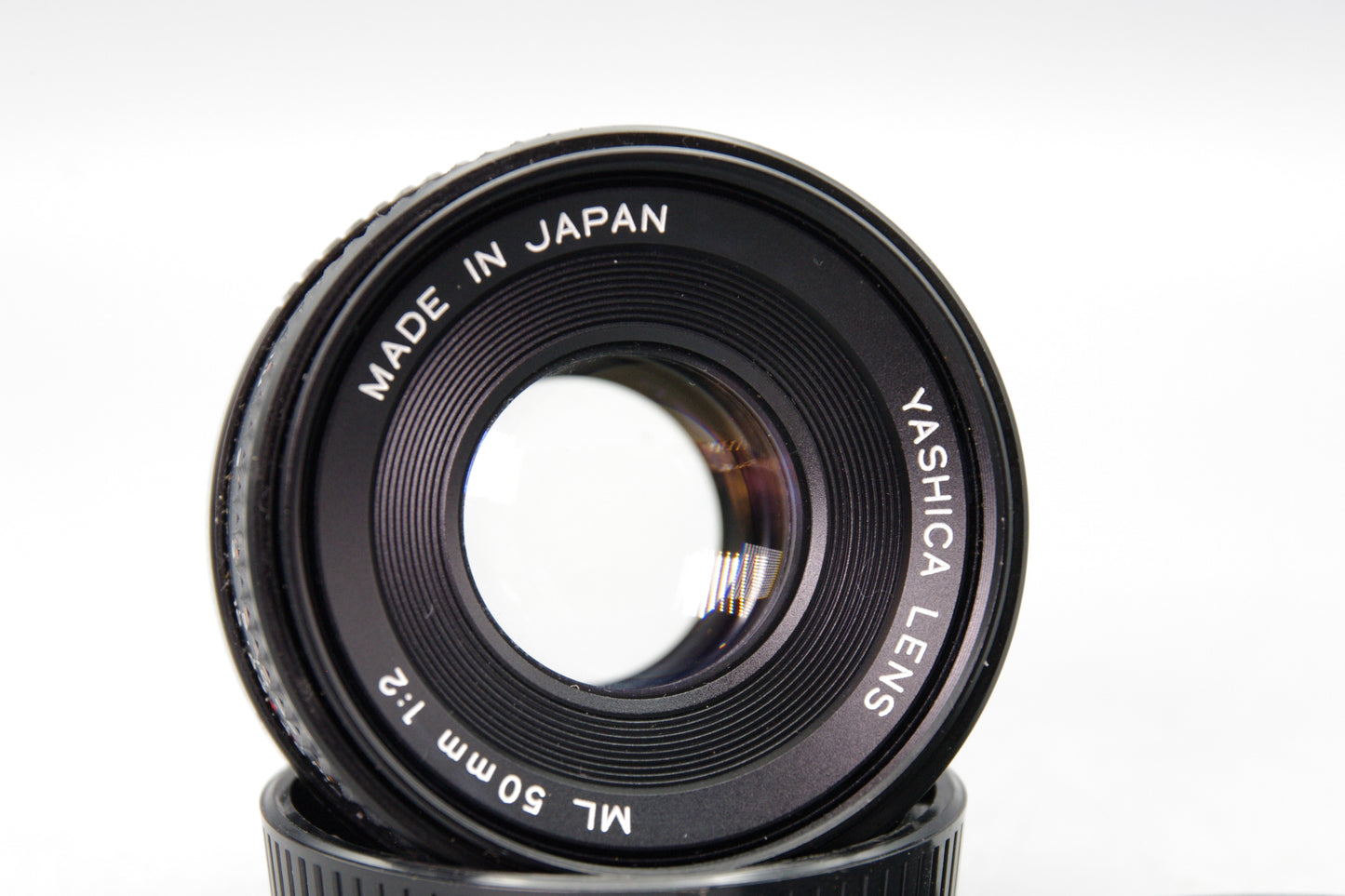 Yashica ML 50mm F2 Lens C/Y Mount – Classic Standard Prime with Caps