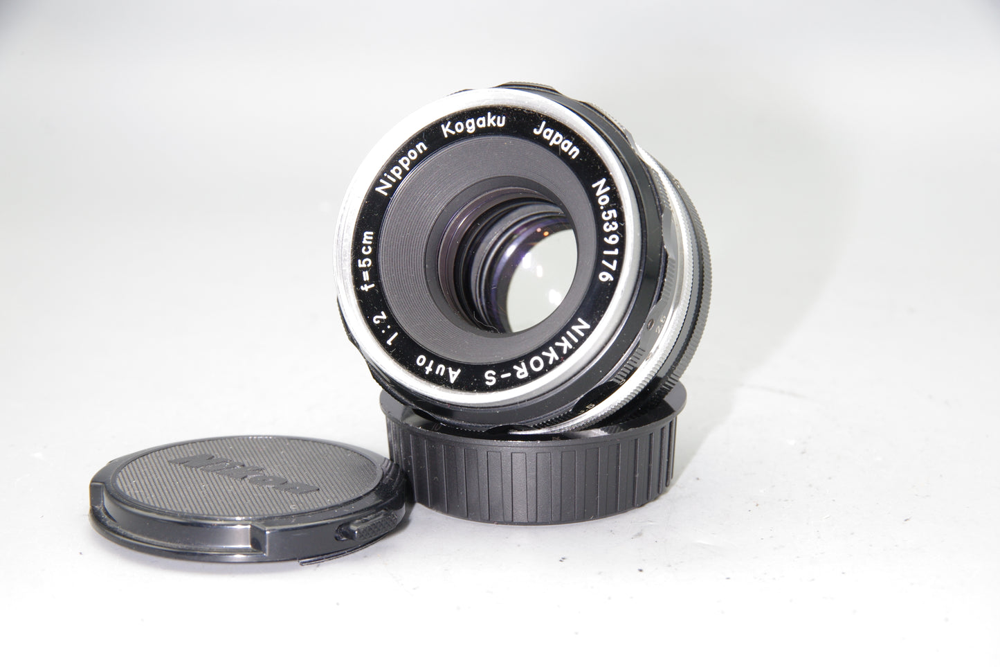 Nippon Kogaku Nikkor-S 5cm F2 Lens F Mount - Very Good