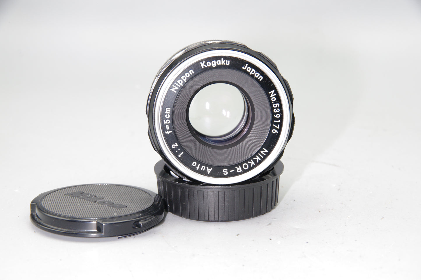 Nippon Kogaku Nikkor-S 5cm F2 Lens F Mount - Very Good