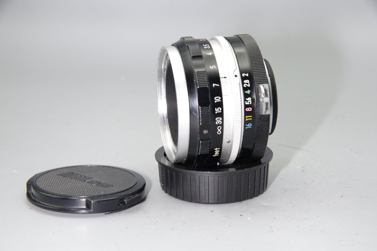 Nippon Kogaku Nikkor-S 5cm F2 Lens F Mount - Very Good