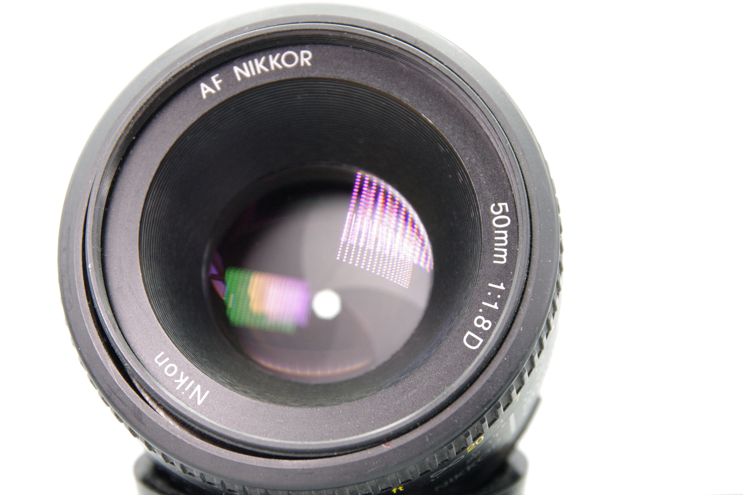 Nikon AF Nikkor 50mm F/1.8D Lens - with both caps  Excellent - Serviced