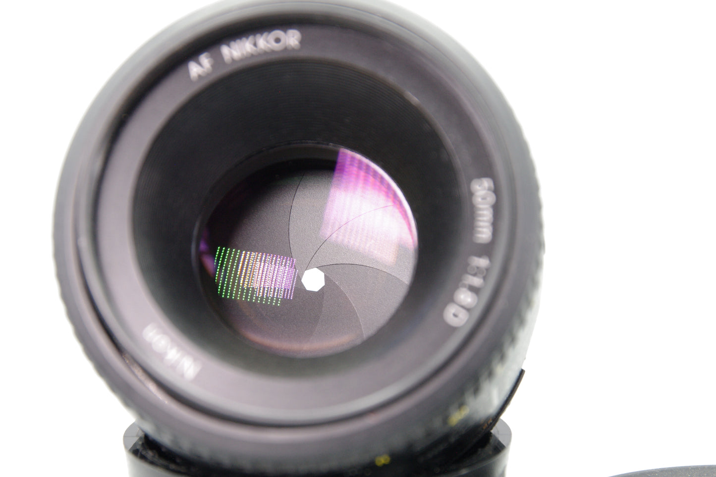 Nikon AF Nikkor 50mm F/1.8D Lens - with both caps  Excellent - Serviced
