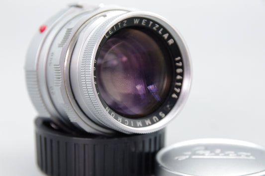 Leitz Summicron 50mm f/2 Dual Range – Leica M Mount – Excellent – Cleaned