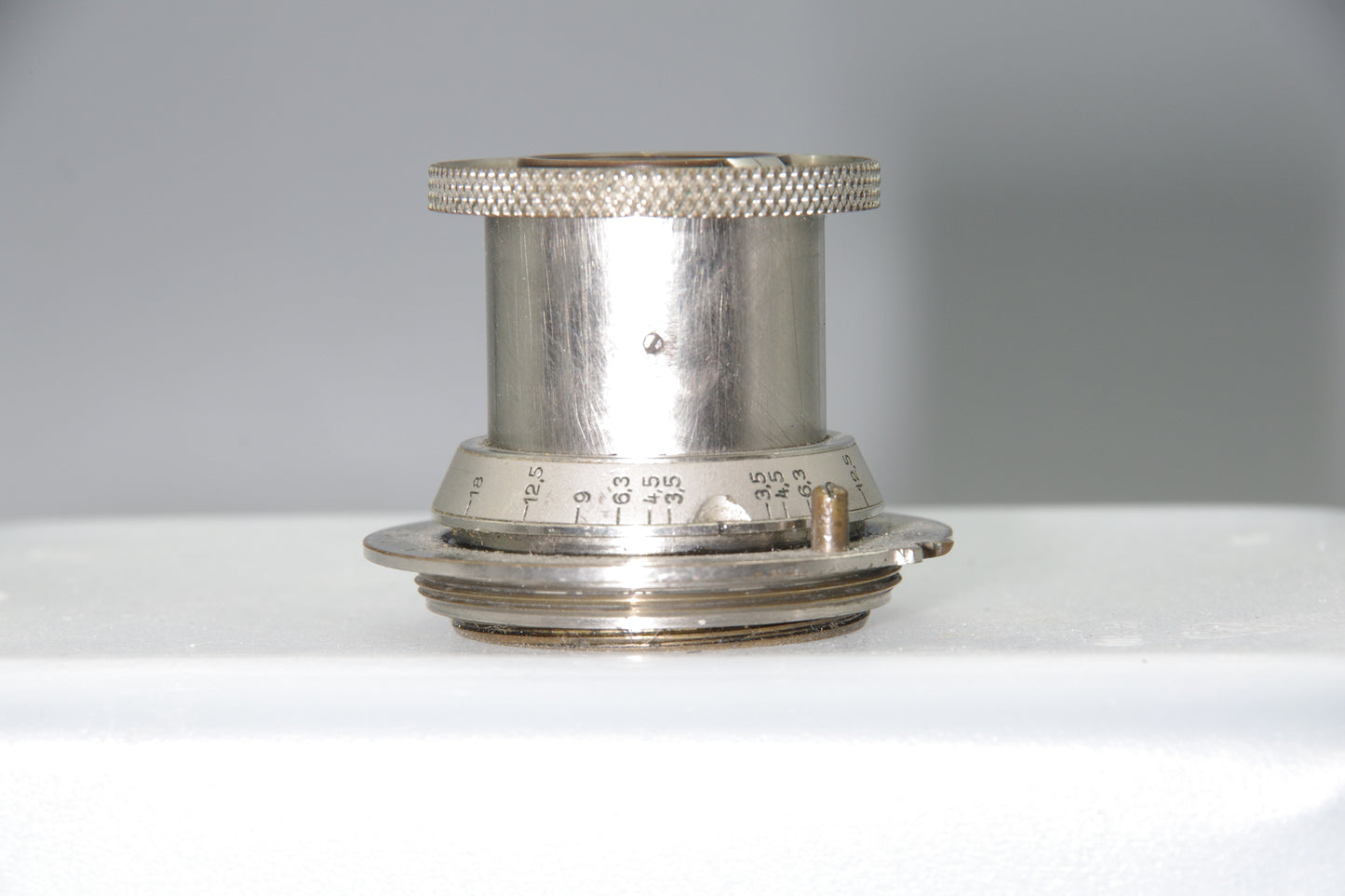 Leitz Elmar 50mm F/3.5 Collapsible L39 Lens - minor haze