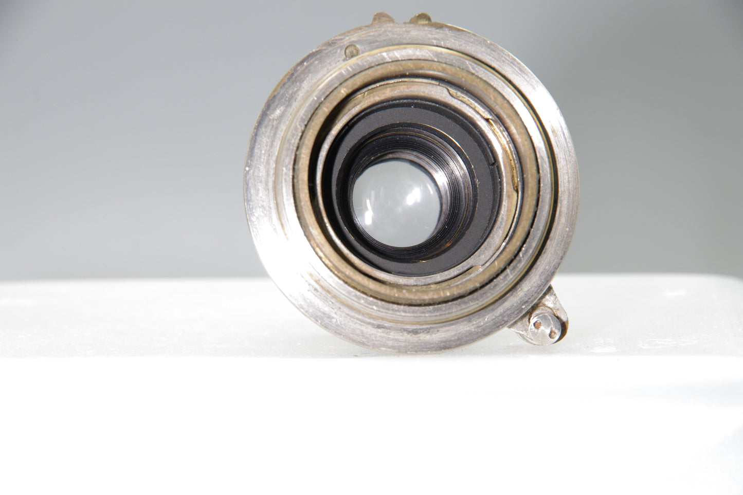 Leitz Elmar 50mm F/3.5 Collapsible L39 Lens - minor haze