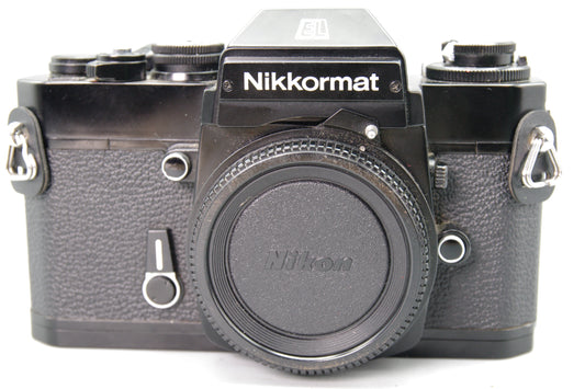 Nikon Nikkormat EL 35mm SLR Camera – Near Mint – Tested – Classic Nikon Body