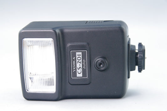 Yashica CS‑201 Auto Flash – Classic Hot‑Shoe Flashgun – Very Good Condition