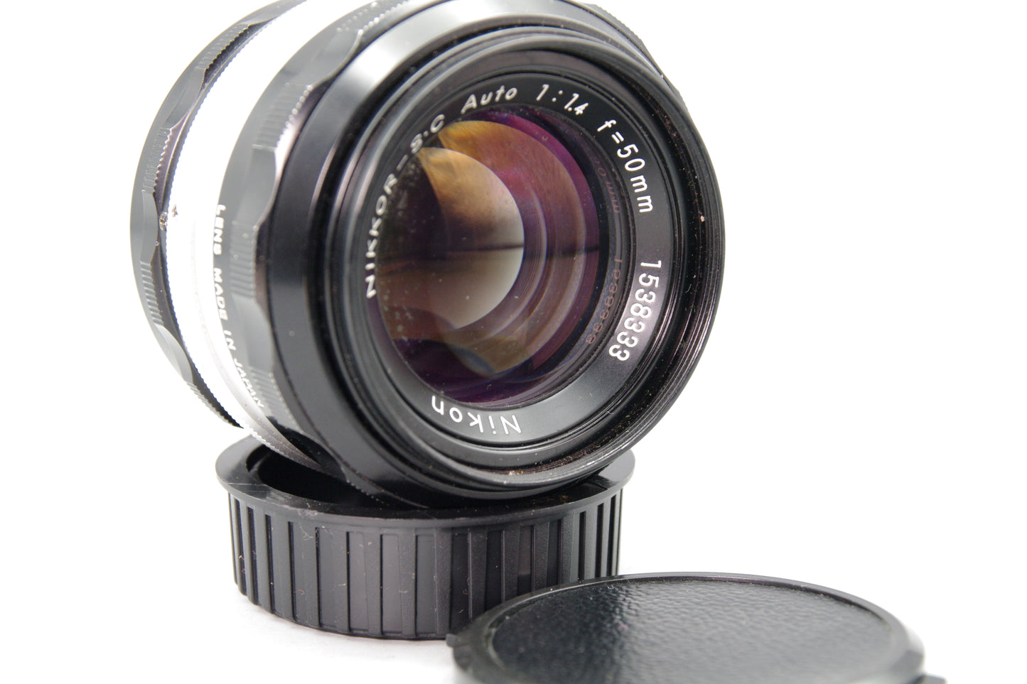 Nikon Nikkor‑S Auto 55mm f/1.2 Pre‑AI Lens – Near Mint – Fast Classic Prime