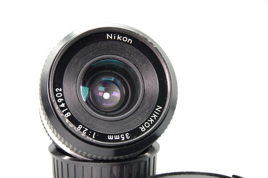 Nikon Nikkor 35mm F2.8 AI Lens – Manual Focus – Nikon F Mount – Excellent