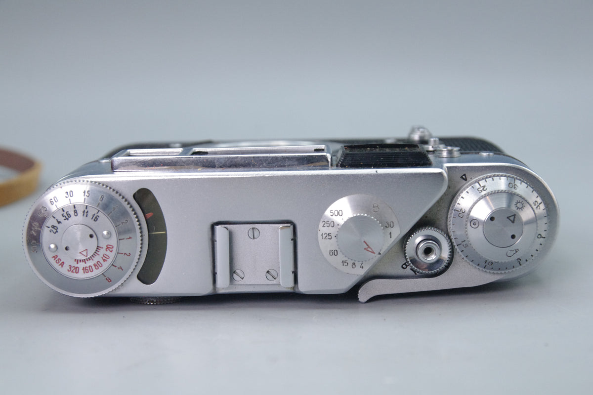 Soviet FED‑4 35mm Rangefinder – Meter Working – Shutter Sticks – With Case