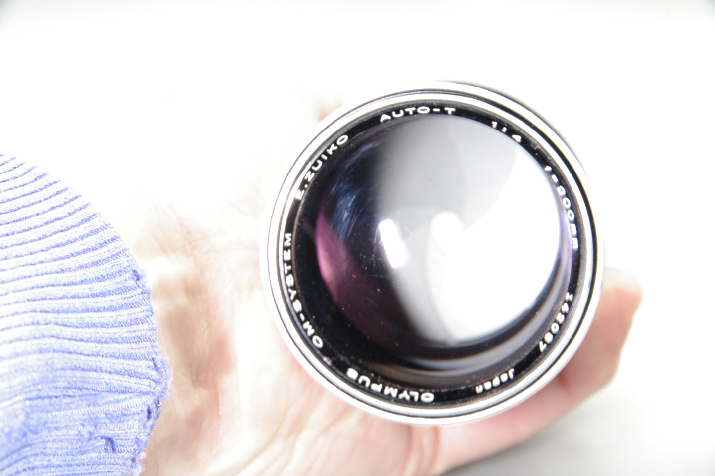 Olympus Zuiko Auto-T 200mm f/4  OM Mount  - Excellent