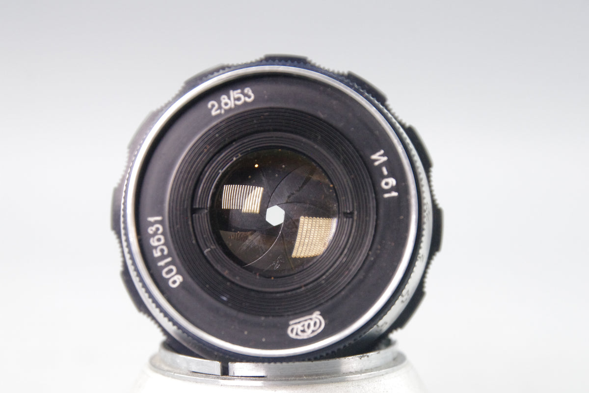 FED 53mm f/2.8 Lens M39 LTM Mount – Very Good Condition