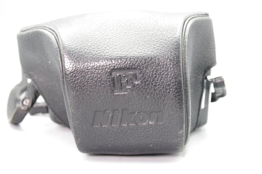 Nikon F Vintage Leather Camera Case – Genuine Nikon – Very Good Condition