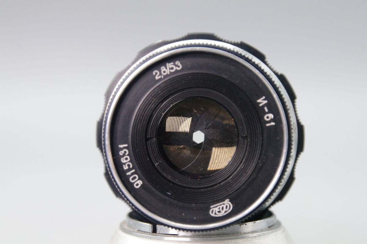 FED 53mm f/2.8 Lens M39 LTM Mount – Very Good Condition