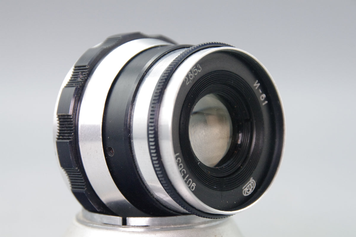 FED 53mm f/2.8 Lens M39 LTM Mount – Very Good Condition