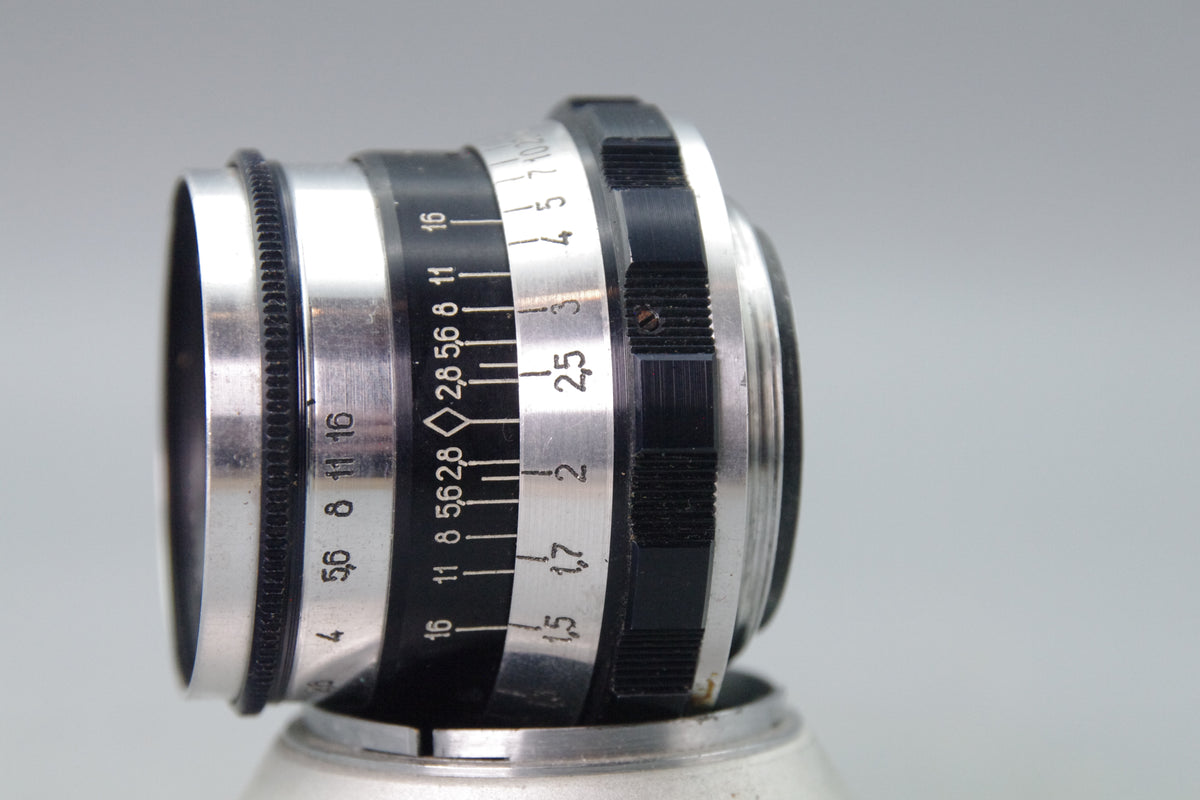 FED 53mm f/2.8 Lens M39 LTM Mount – Very Good Condition