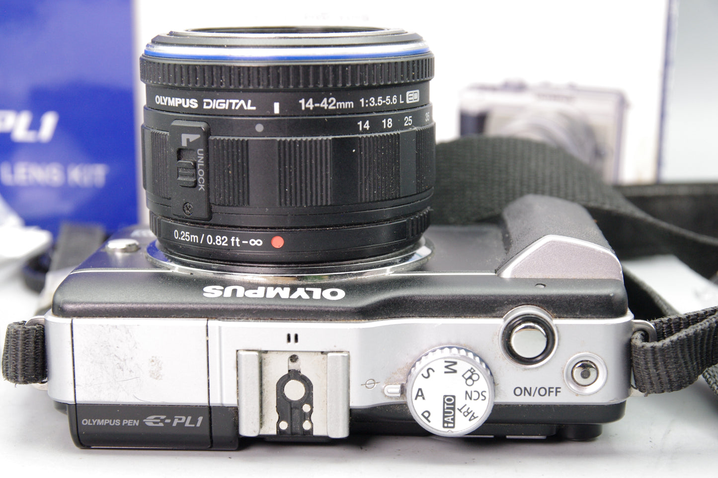 Olympus PEN E‑PL1 12.3MP Boxed + 14–42mm Lens – VGC – SC 15223