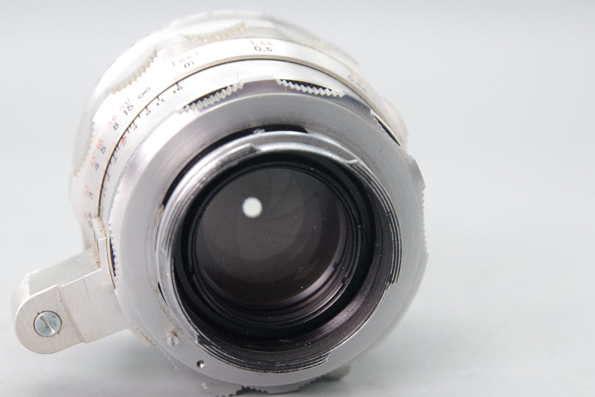 Carl Zeiss Jena Biotar 58mm f/2 Lens – Exakta Mount – Very Good Condition
