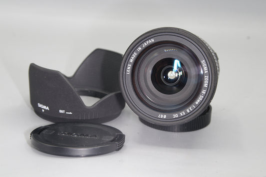 Sigma AF 18-50mm F/2.8 EX DC Lens - Sigma AF (SAF) Mount - Very Good