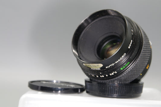 Olympus OM Zuiko Auto-Macro 50mm F/2 - Olympus OM Mount