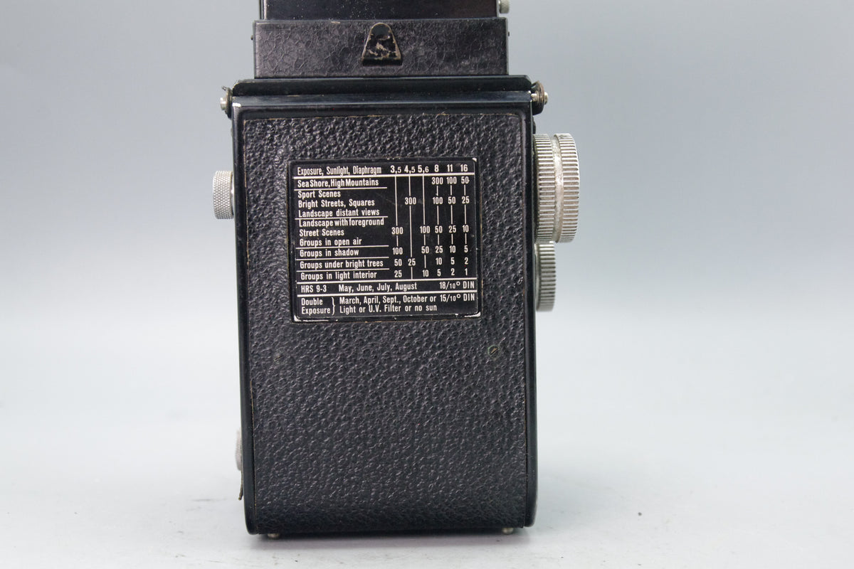 Rolleicord Ia K3‑Type 2 TLR with Triotar 75mm f/3.5 Lens – Working