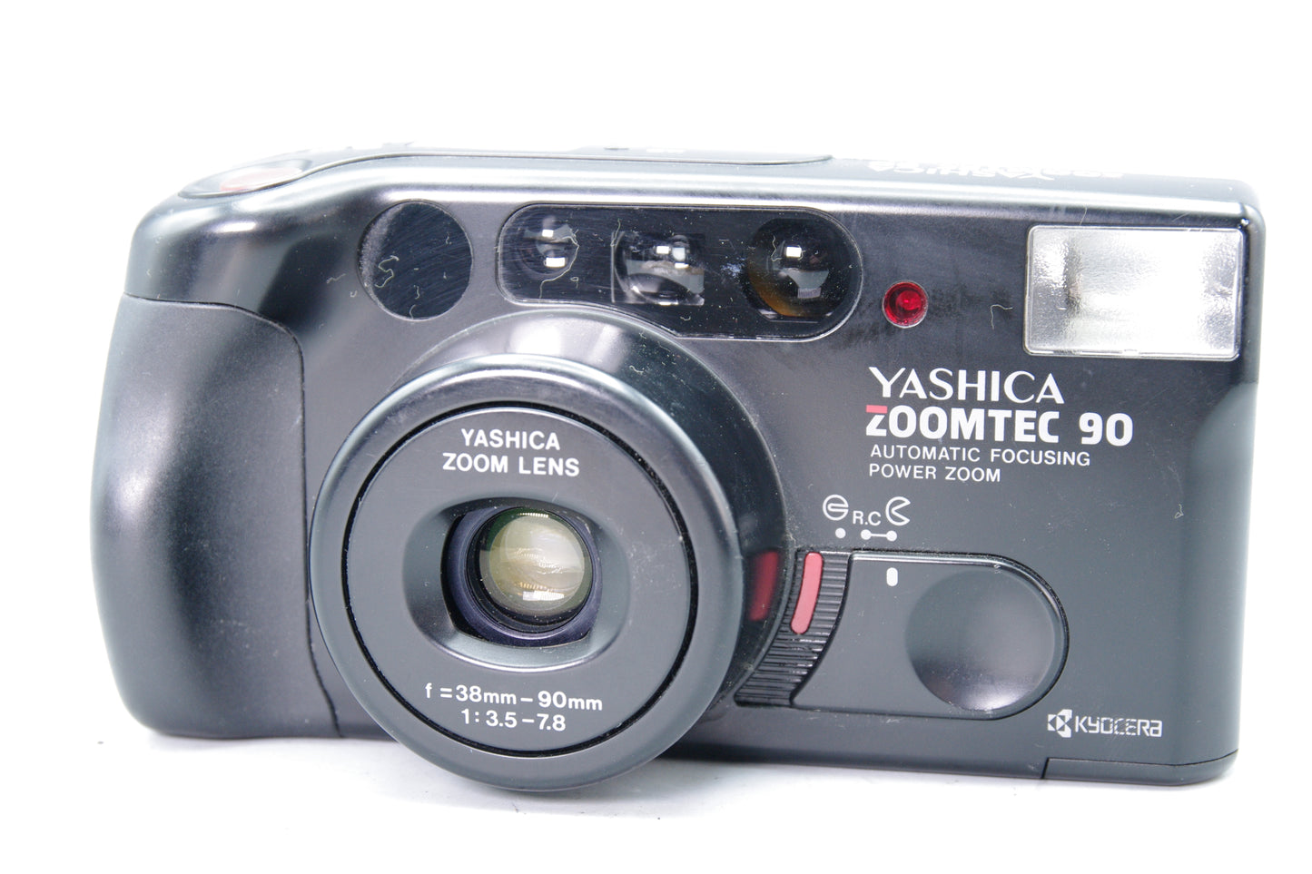 Yashica Zoomtec 90 35mm Film Camera – Very Good – Tested – Compact Zoom