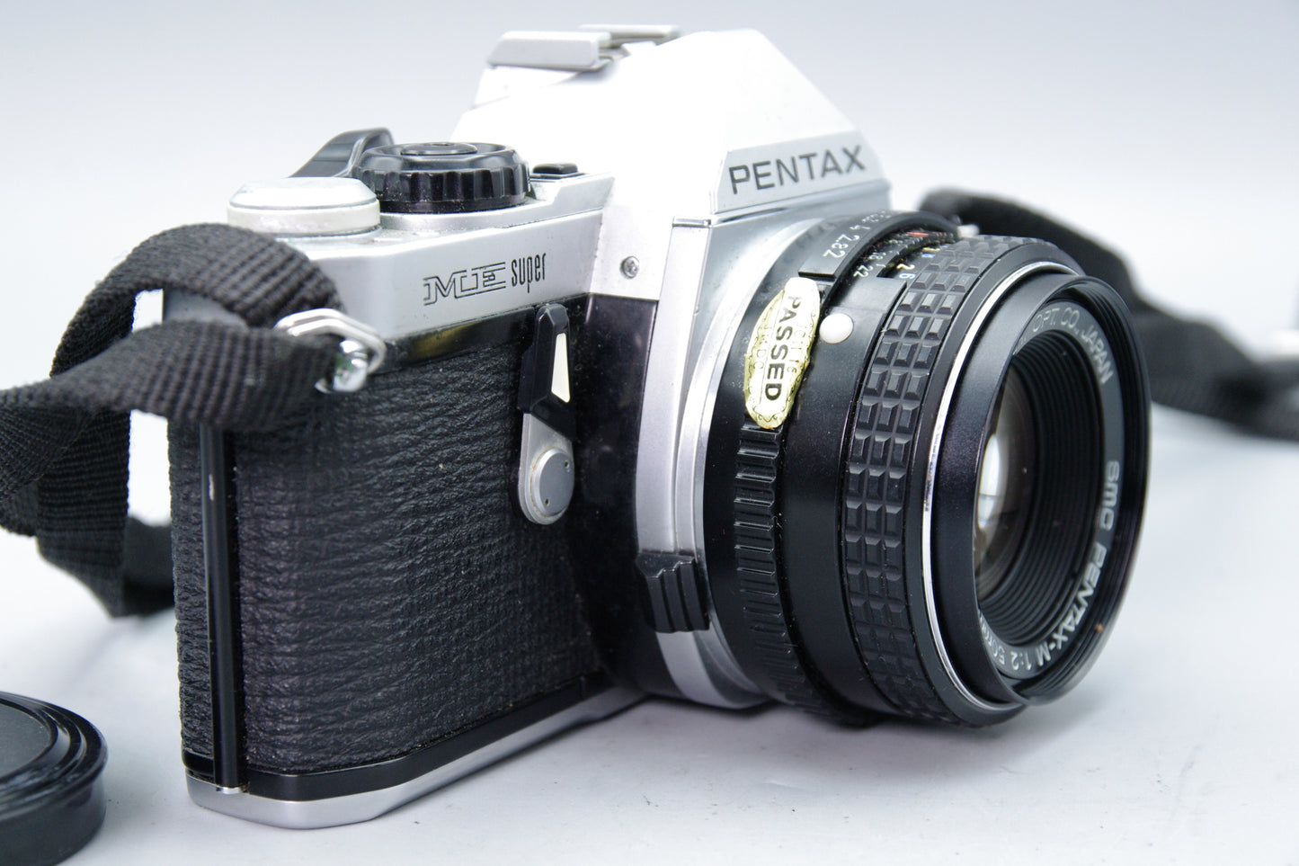 Pentax ME Super 35mm SLR + Pentax‑M 50mm f/2 Lens – Tested – Batteries – VGC
