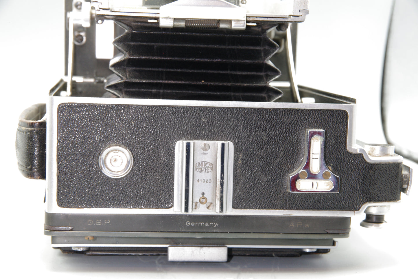 Linhof Technika III with 90mm and 127mm lenses in case
