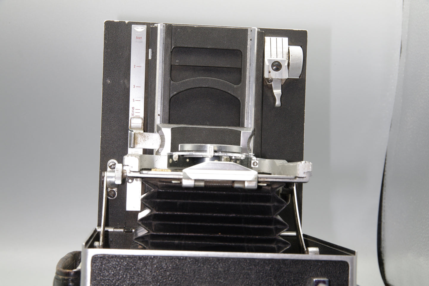Linhof Technika III with 90mm and 127mm lenses in case