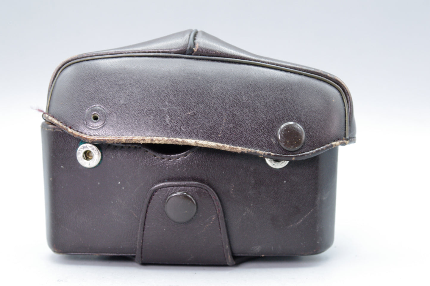 Olympus OM‑Series Brown Leather Case – Genuine Olympus – Very Good Condition