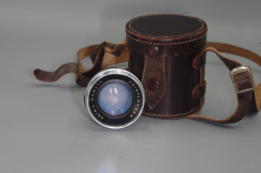 Voigtlander Prominent Ultron 50mm F/2 Lens