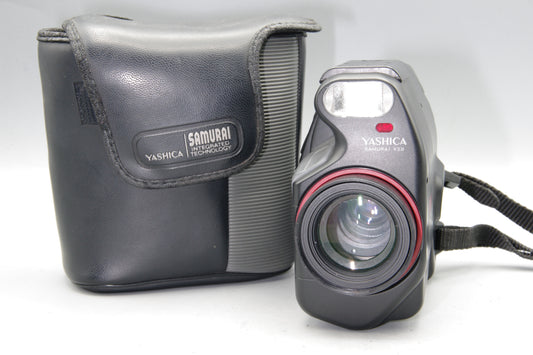 Yashica Samurai X3.0 Half Frame Camera and Case - Excellent