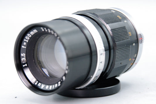 Olympus E.Zuiko Auto-T 100mm f/3.5 MF Lens for Pen F FT FV