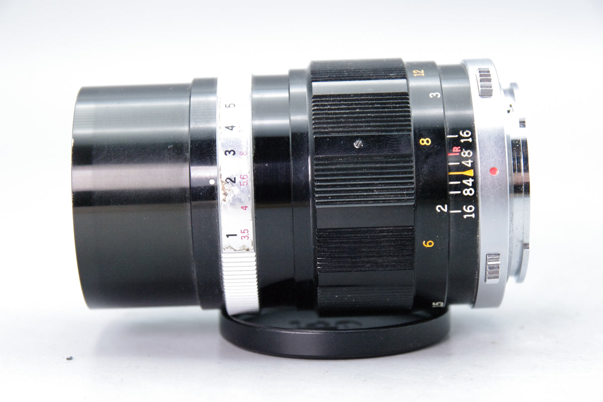 Olympus E.Zuiko Auto-T 100mm f/3.5 MF Lens for Pen F FT FV