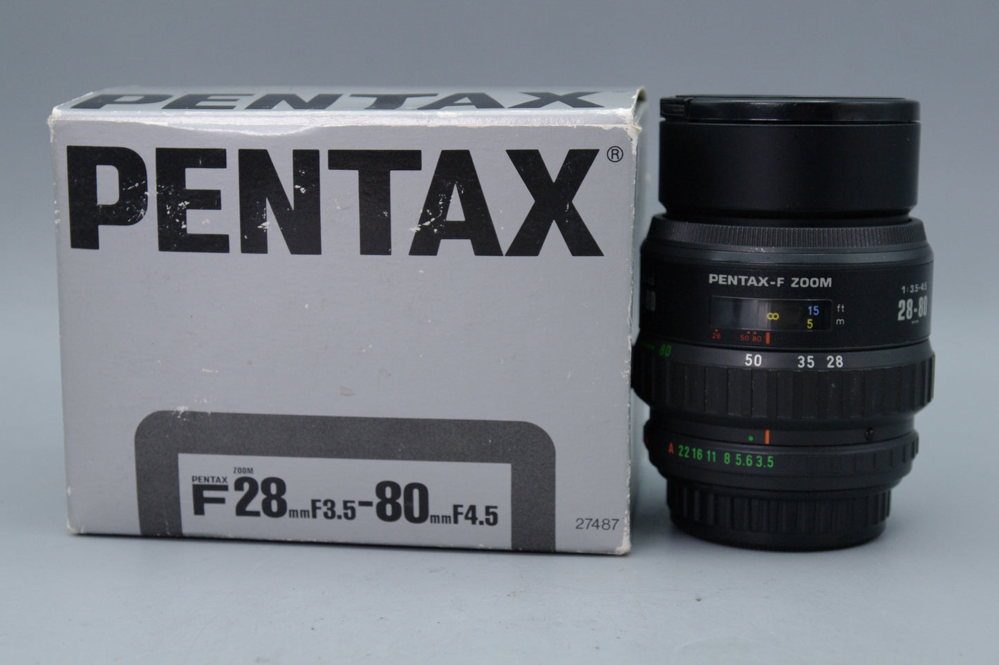 SMC Pentax‑F 28‑80mm F3.5‑4.5 AF Zoom Lens – PKAF Mount – Excellent – Boxed