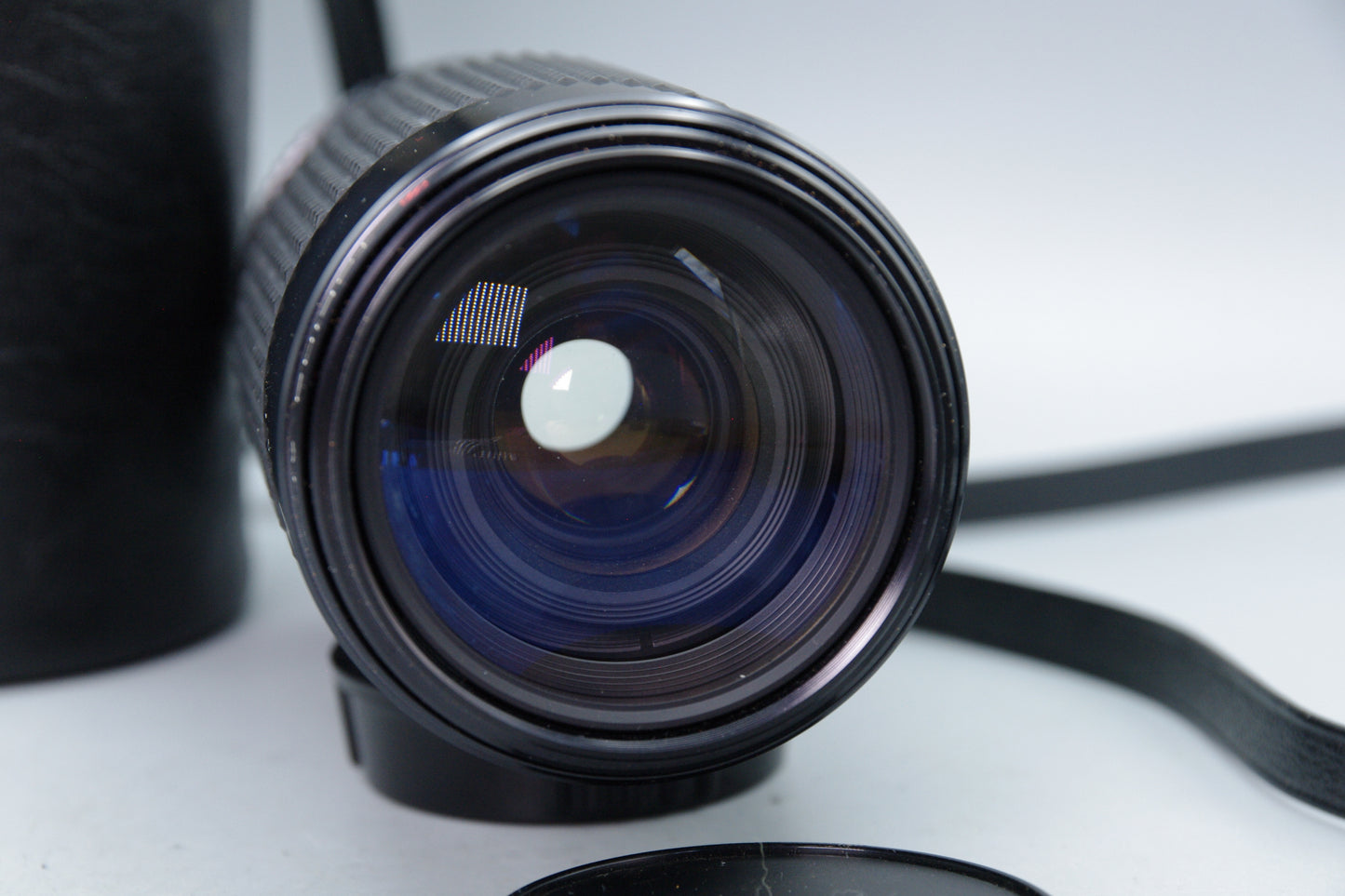 Tokina 50‑250mm f4‑5.6 Pentax K Mount Lens with Case and Caps