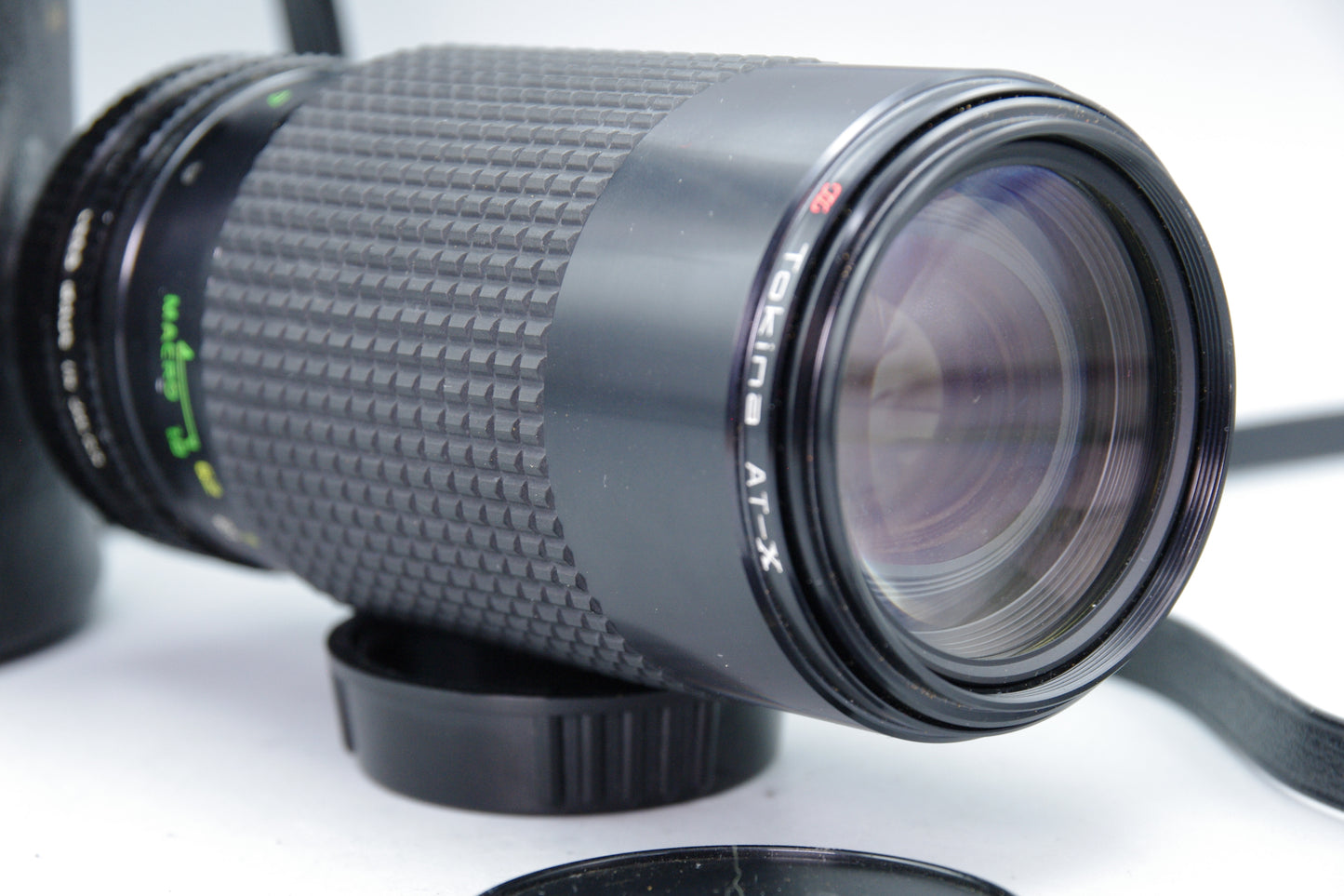 Tokina 50‑250mm f4‑5.6 Pentax K Mount Lens with Case and Caps
