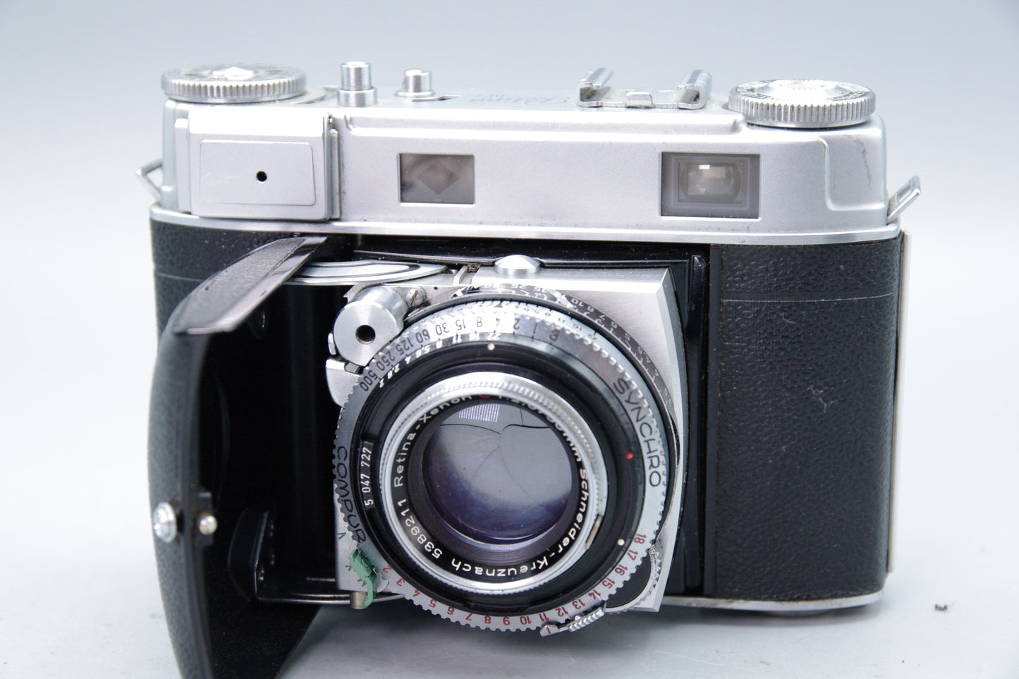 Kodak Retina IIIc Folding Rangefinder Camera with 50mm F/2 Lens - PLS Read